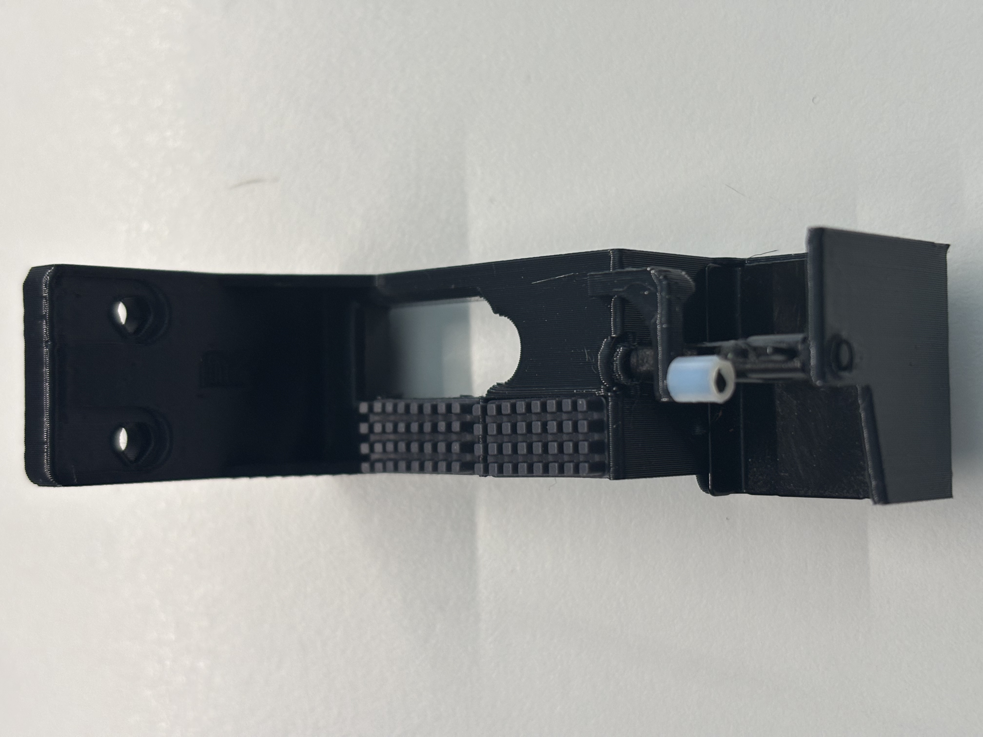Assembled adapted nozzle wiper