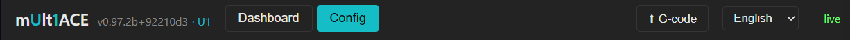 mUlt1ACE web dashboard