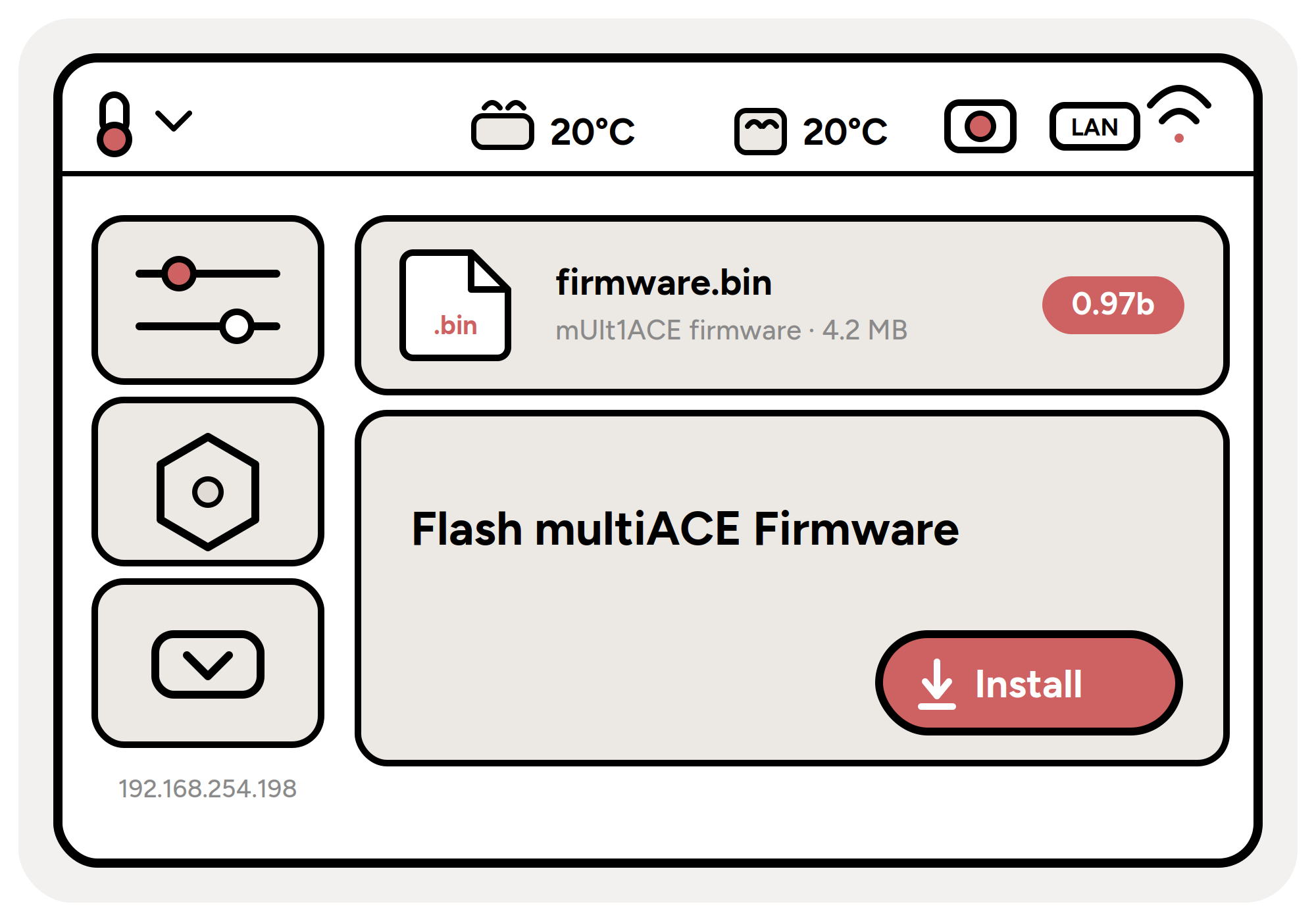 Flash the mUlt1ACE firmware on your Snapmaker U1